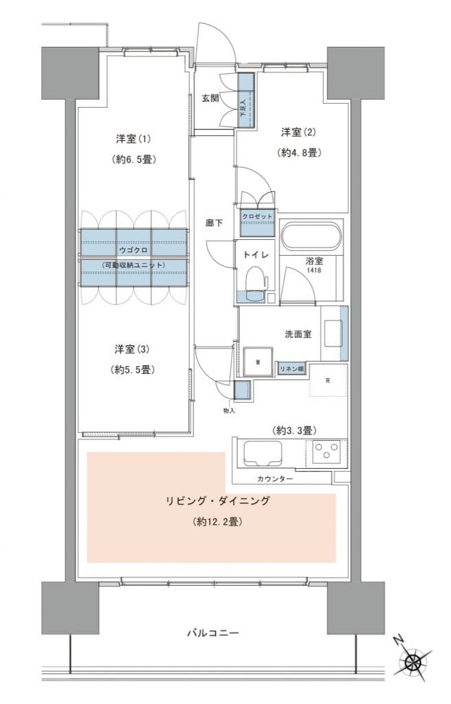 センドリの間取り（住井はな）スムログ